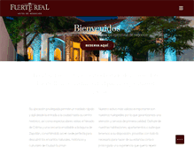 Tablet Screenshot of hotelfuertereal.com